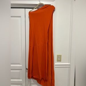 ZARA long knit cape dress